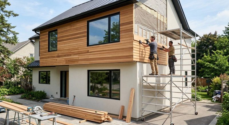 Home Cladding Installation