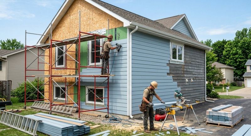 Cement Siding Replacement in Morristown, TN