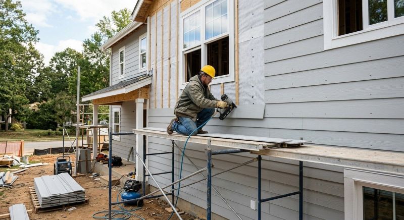 Cement Siding Replacement in White Pine, TN