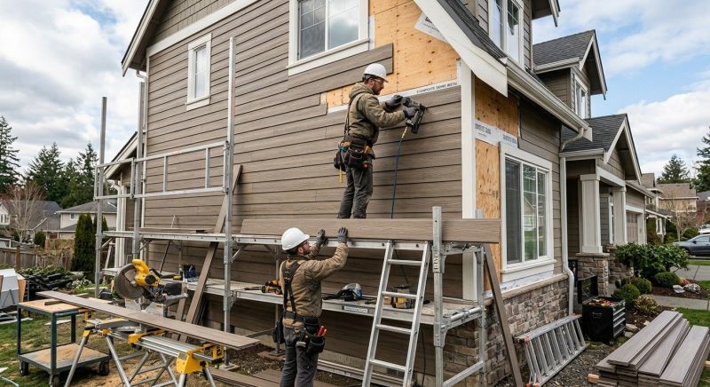 Composite Siding Installation in Cocke County, TN