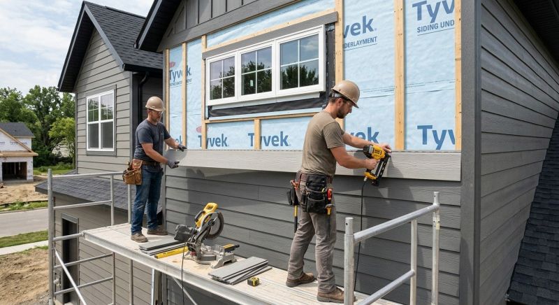 Composite Siding Installation in White Pine, TN