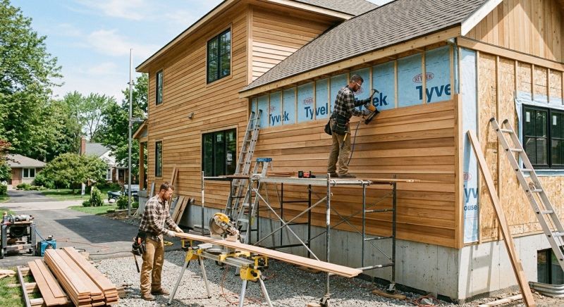 Faux Wood Siding Installation in Claiborne County, TN