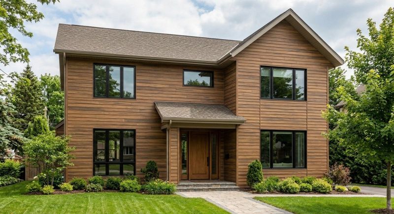 Faux Wood Siding Installation in Newport, TN