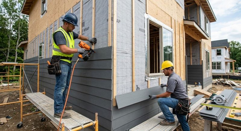 Fiber Siding Installation in New Market, TN