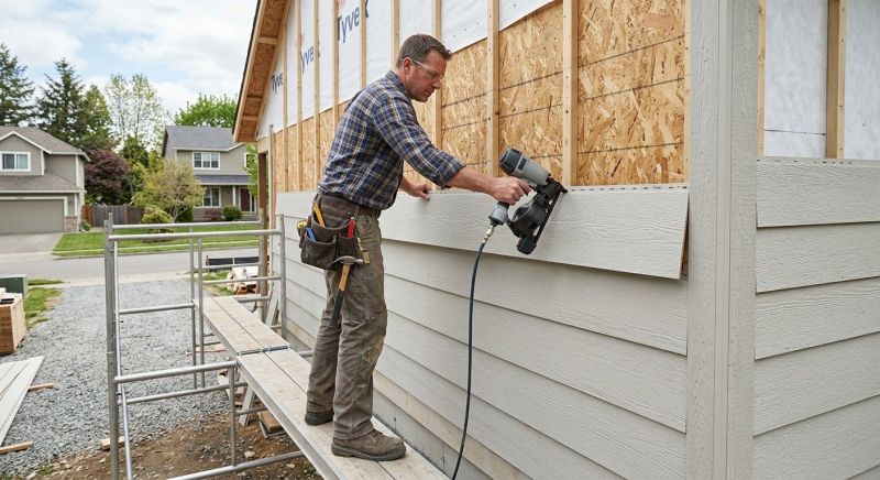 Fiber Siding Installation in Newport, TN