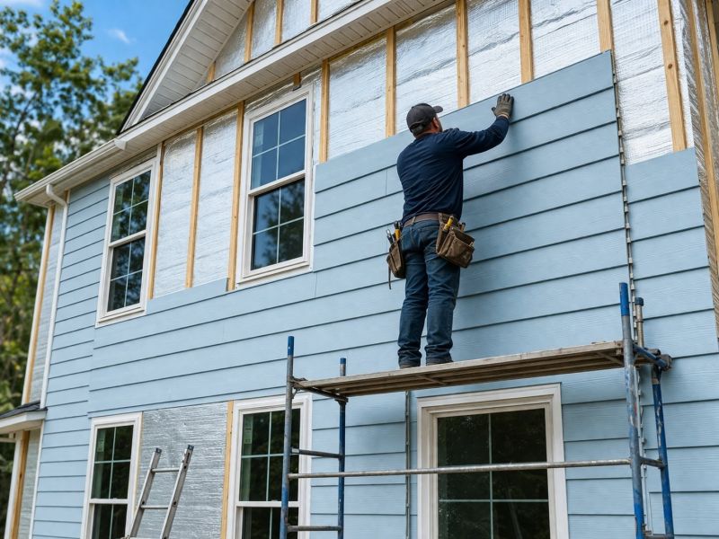 Insulated Siding Installation in Jefferson City, TN