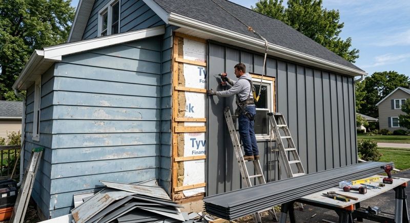 Metal Siding Installation in Morristown, TN