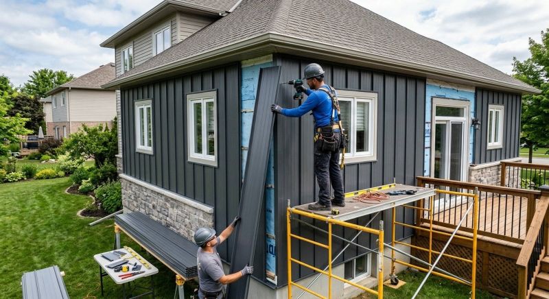 Metal Siding Installation in White Pine, TN